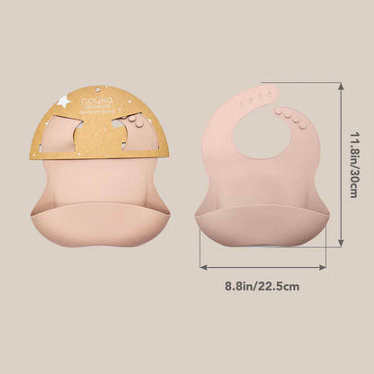 Silicone Bib- Fern