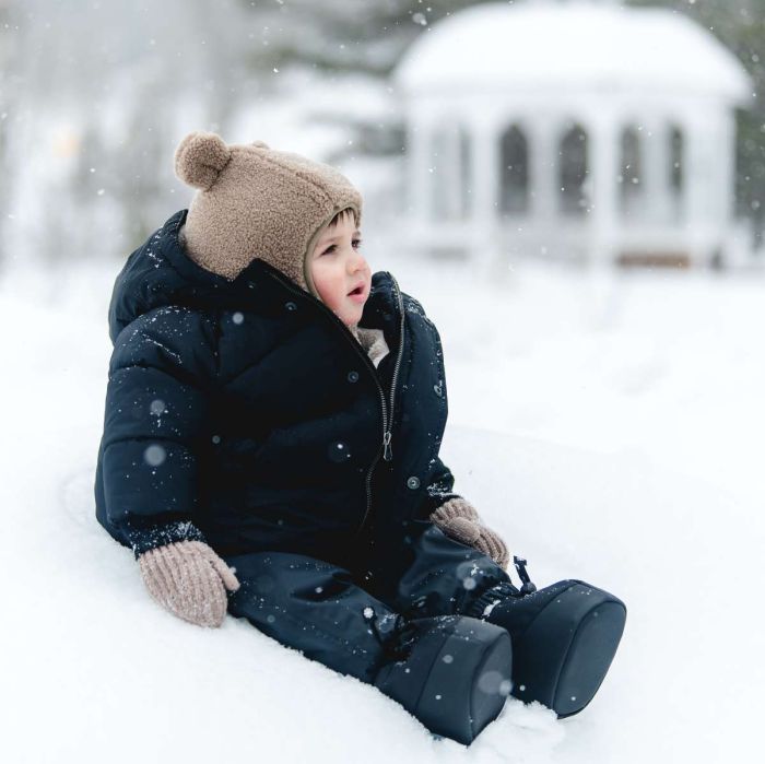 Toddler Teddy Balaclava- Mocha