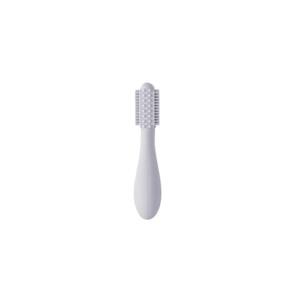 Baby-Led™ Silicone Toothbrush- Pewter