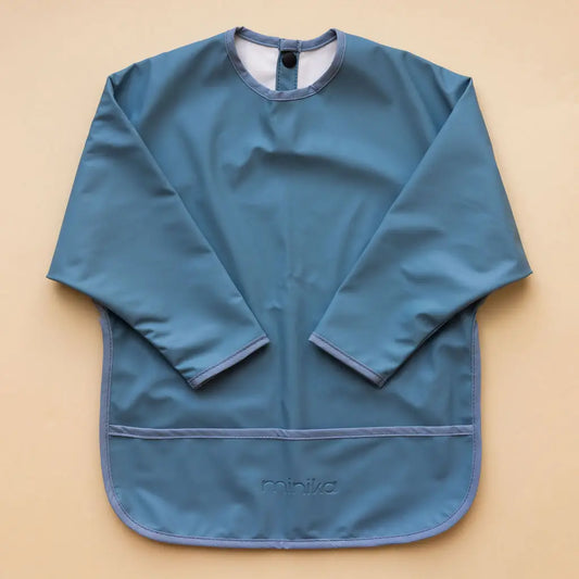 Long Sleeve Bib- Indigo