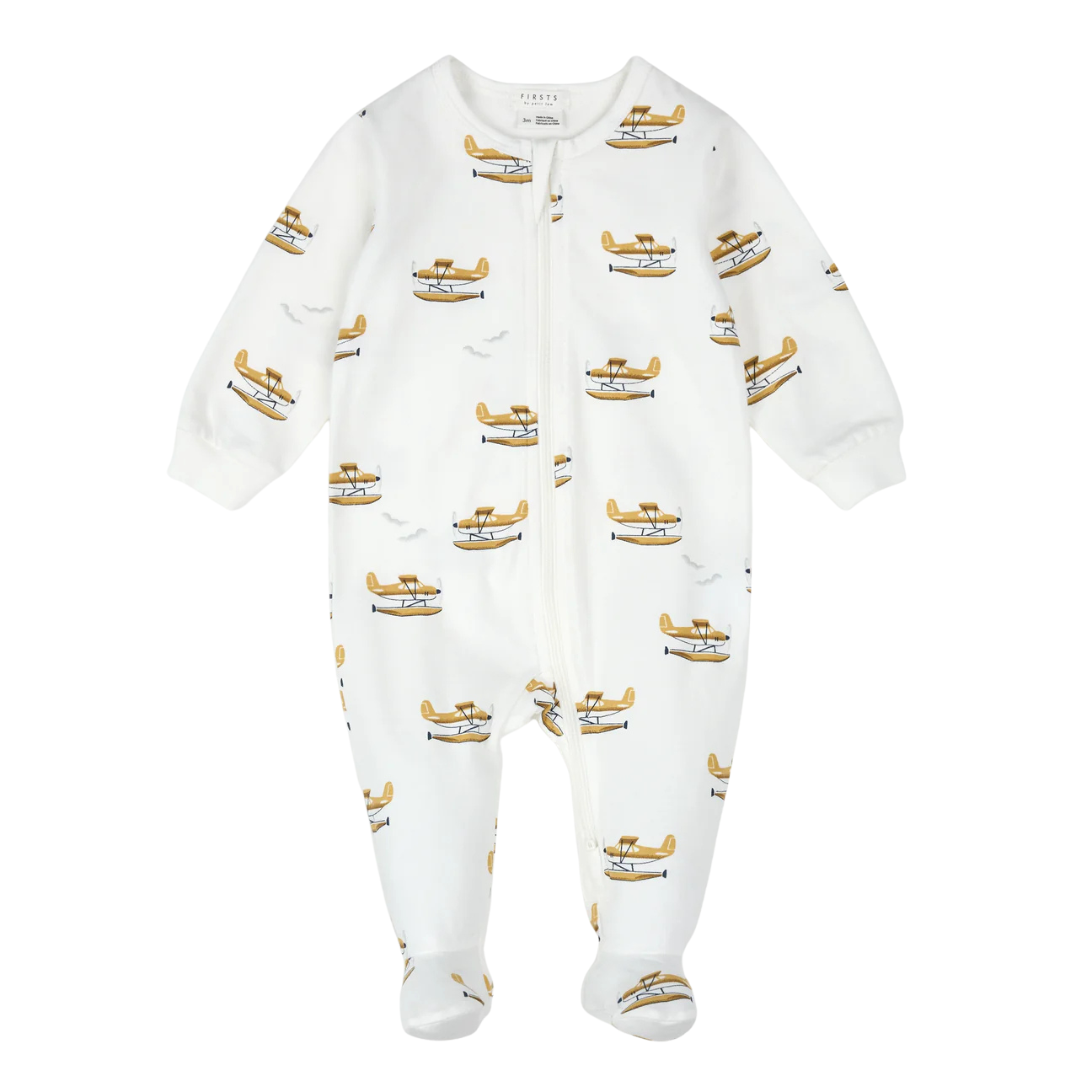 Seaplane on Off-White Sleeper