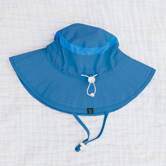 Bucket Sunhat- Cerulean Blue