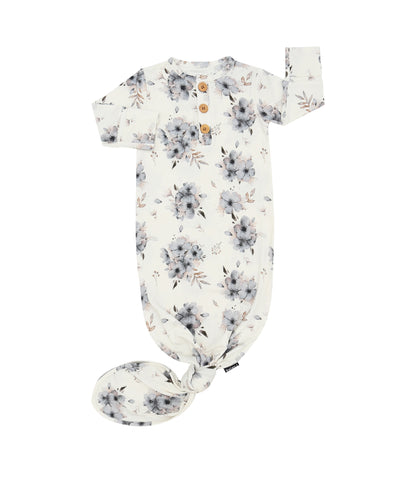 Bamboo Sleep Gown- Frosty Floral