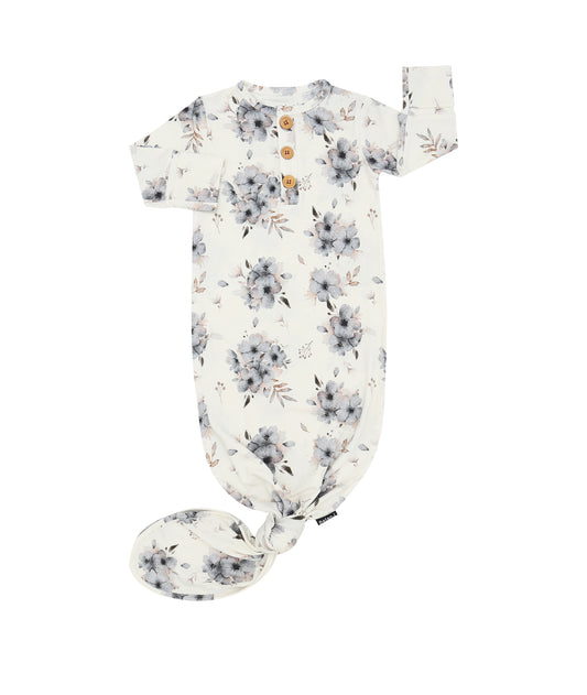 Bamboo Sleep Gown- Frosty Floral