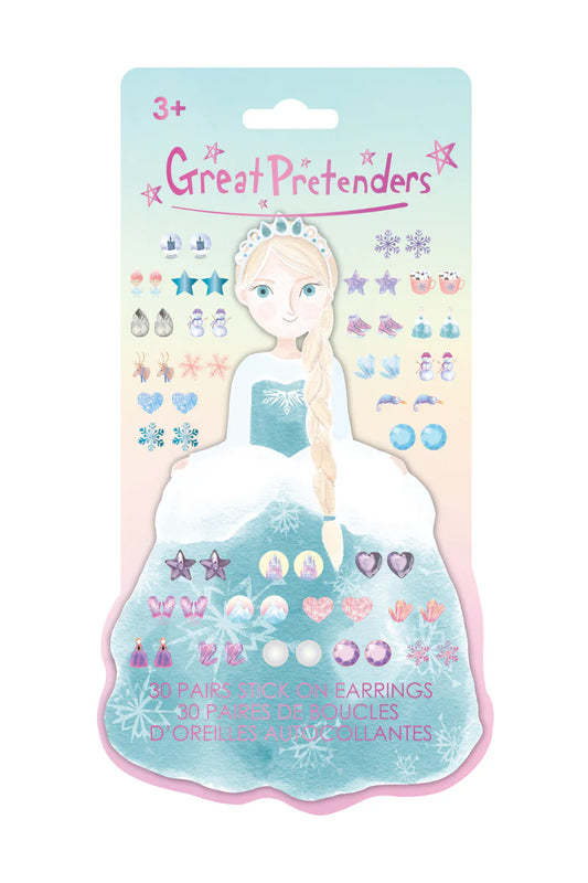 Frosty Sister Sticker Earrings