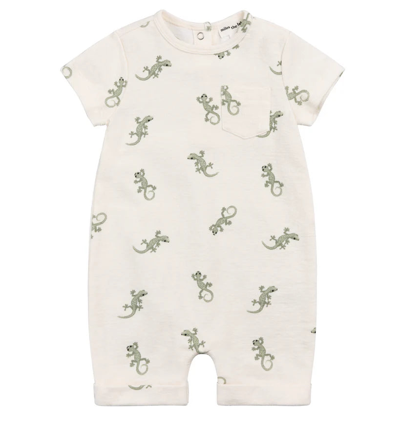 Sage Gecko Organic Shortie Playsuit