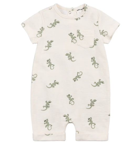 Sage Gecko Organic Shortie Playsuit