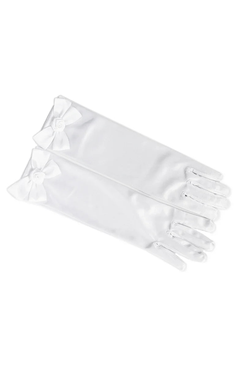 Storybook Princess White Gloves