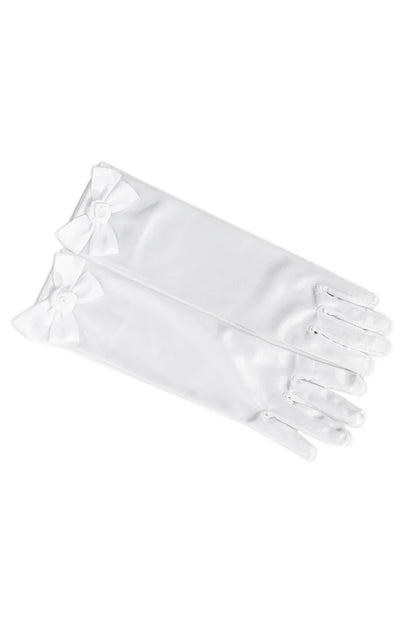 Storybook Princess White Gloves