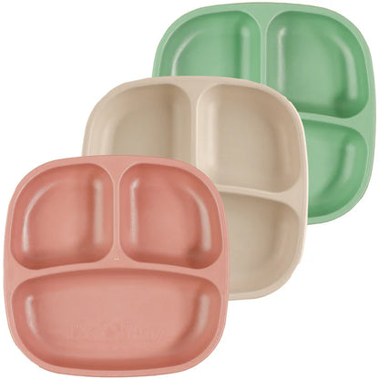 Re-Play Divided Plate 3pk.- Desert/Sand/Sage