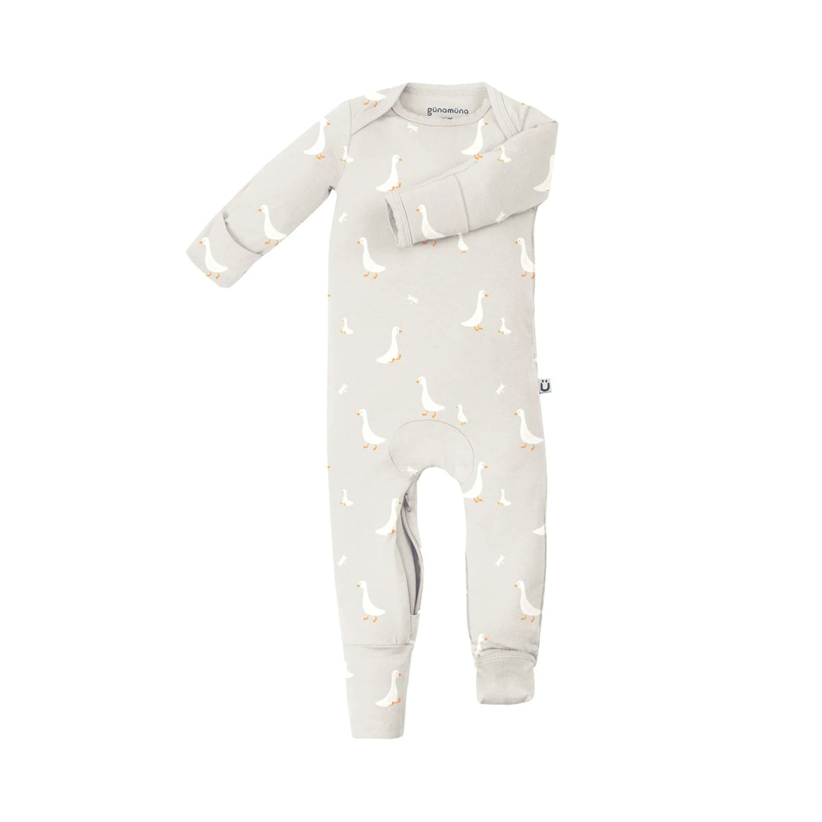 Bamboo Convertible Romper- Goose