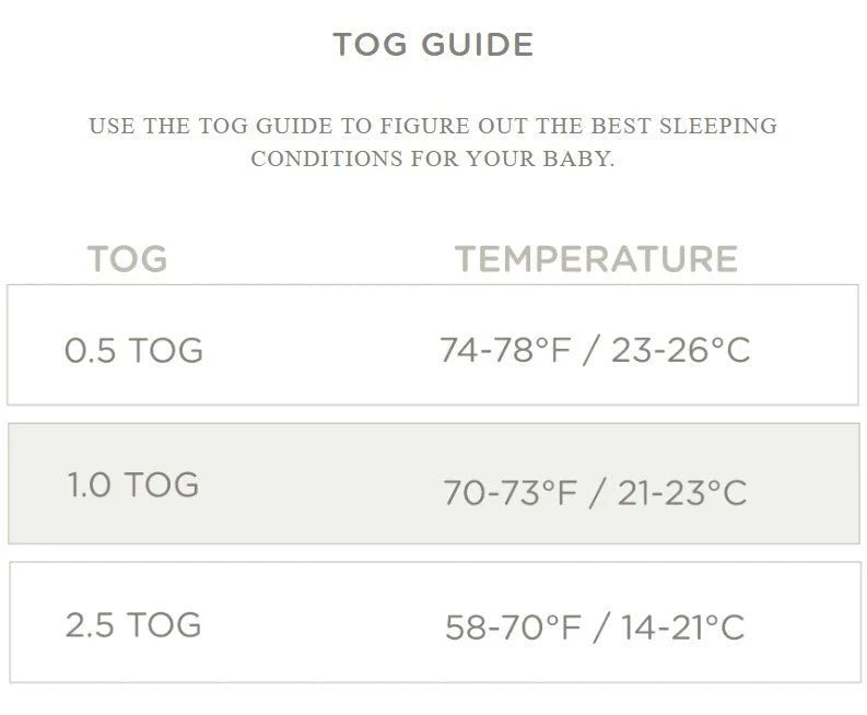 0.5TOG Bamboo Sleep Sack- Up Up & Away