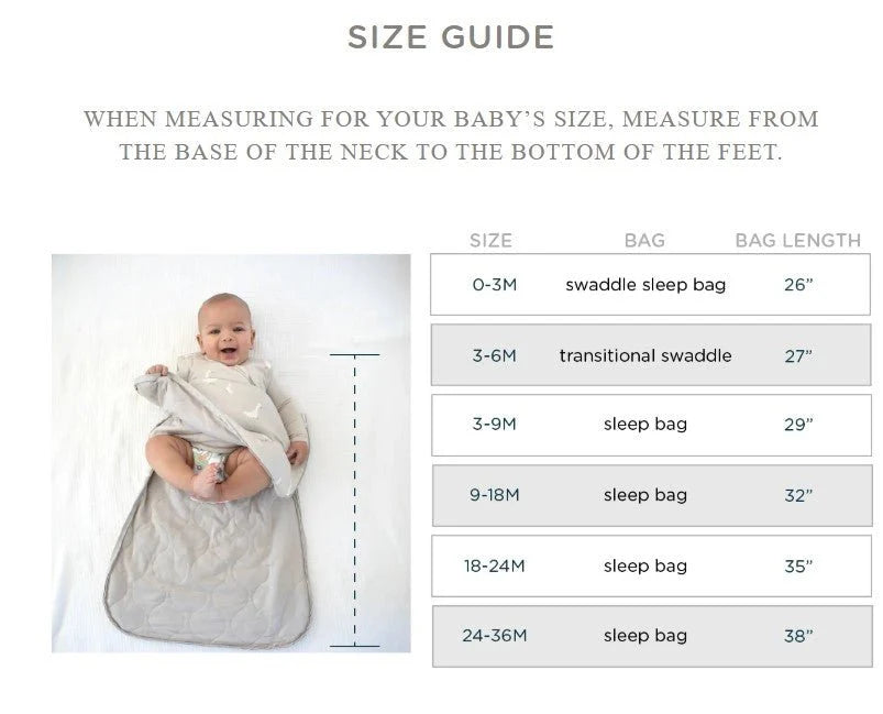 2.5TOG Bamboo Sleep Sack- Moose