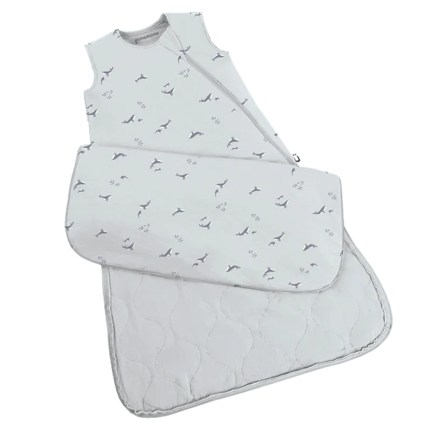 1.0TOG Bamboo Sleep Sack- Whales