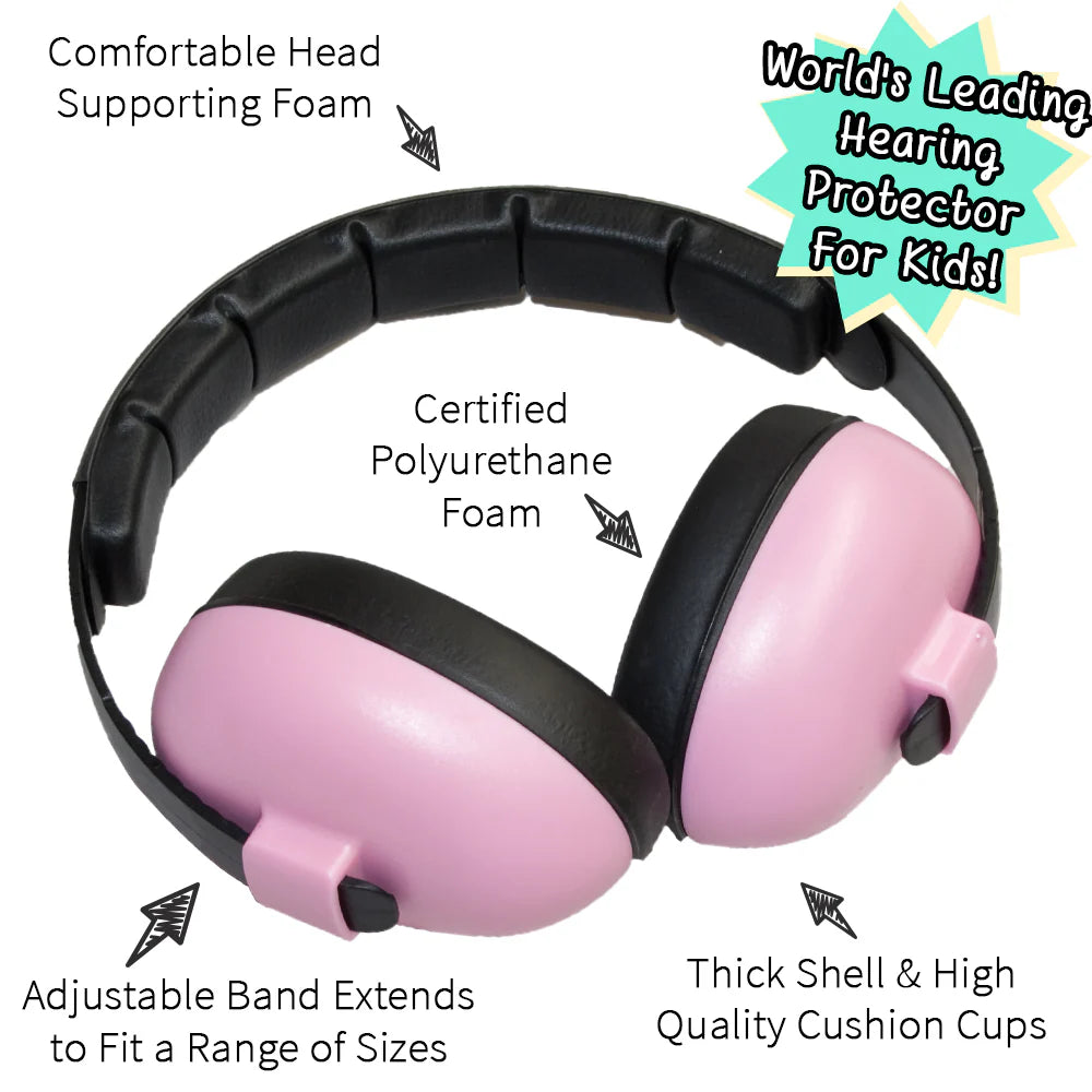 Baby Hearing Protection Earmuffs- Onyx