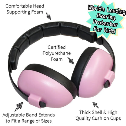 Baby Hearing Protection Earmuffs- Onyx