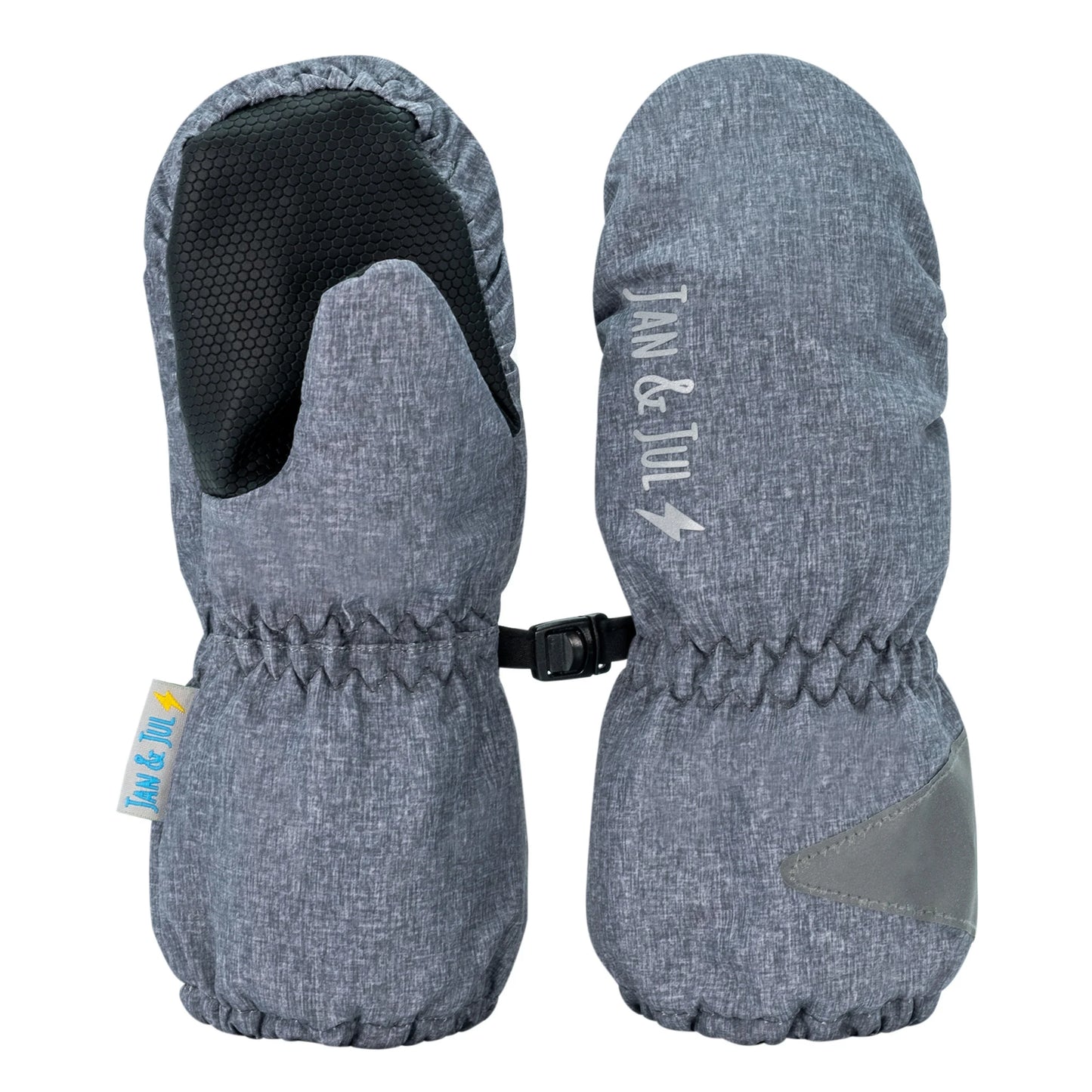 Cozy-Dry Rain Mittens- Heather Grey
