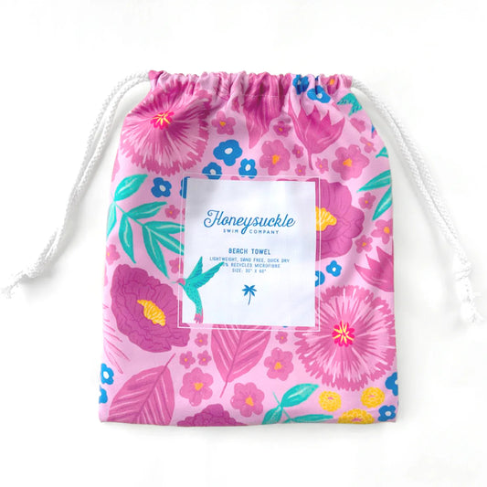 Beach Towel- Hibis-Kissed