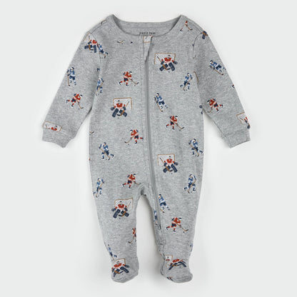 Heather Grey Hockey Players Sleeper