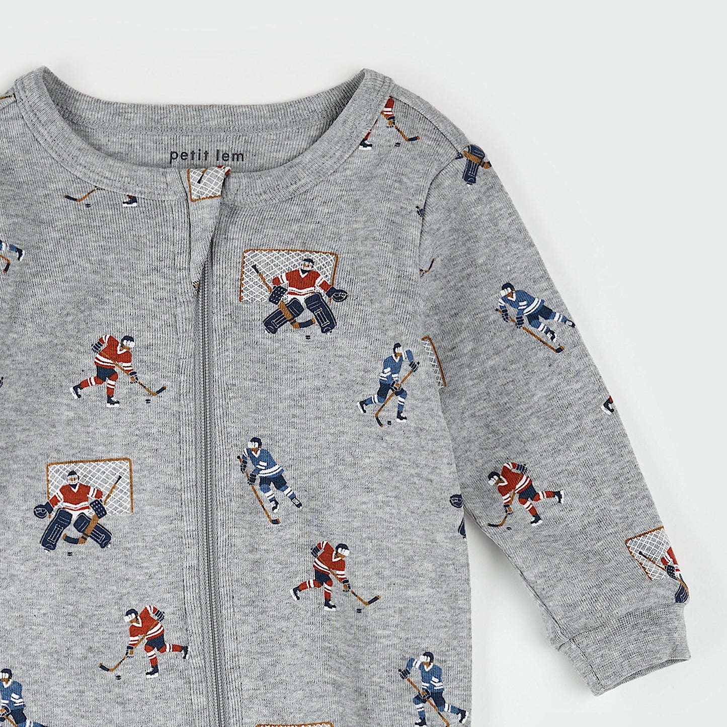 Heather Grey Hockey Players Sleeper