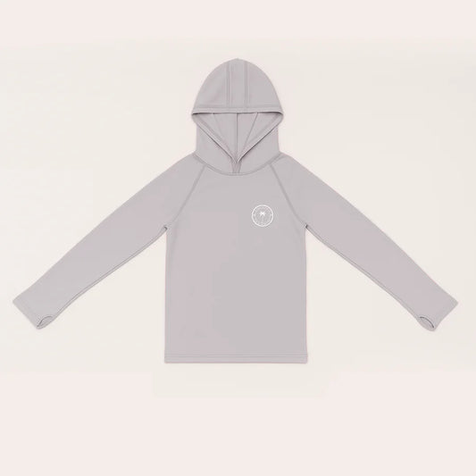 UPF 50+ Hooded Shirt- Warm Grey