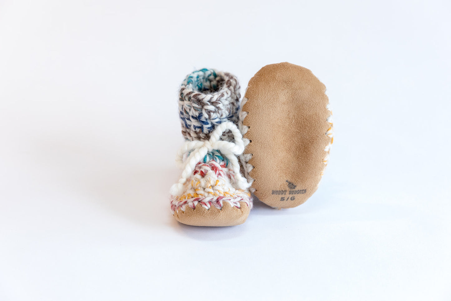 Handmade Wool Booties- Hudson