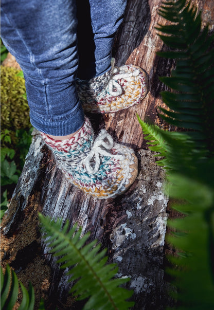 Handmade Wool Booties- Hudson