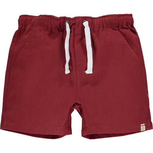 Hugo Red Twill Shorts