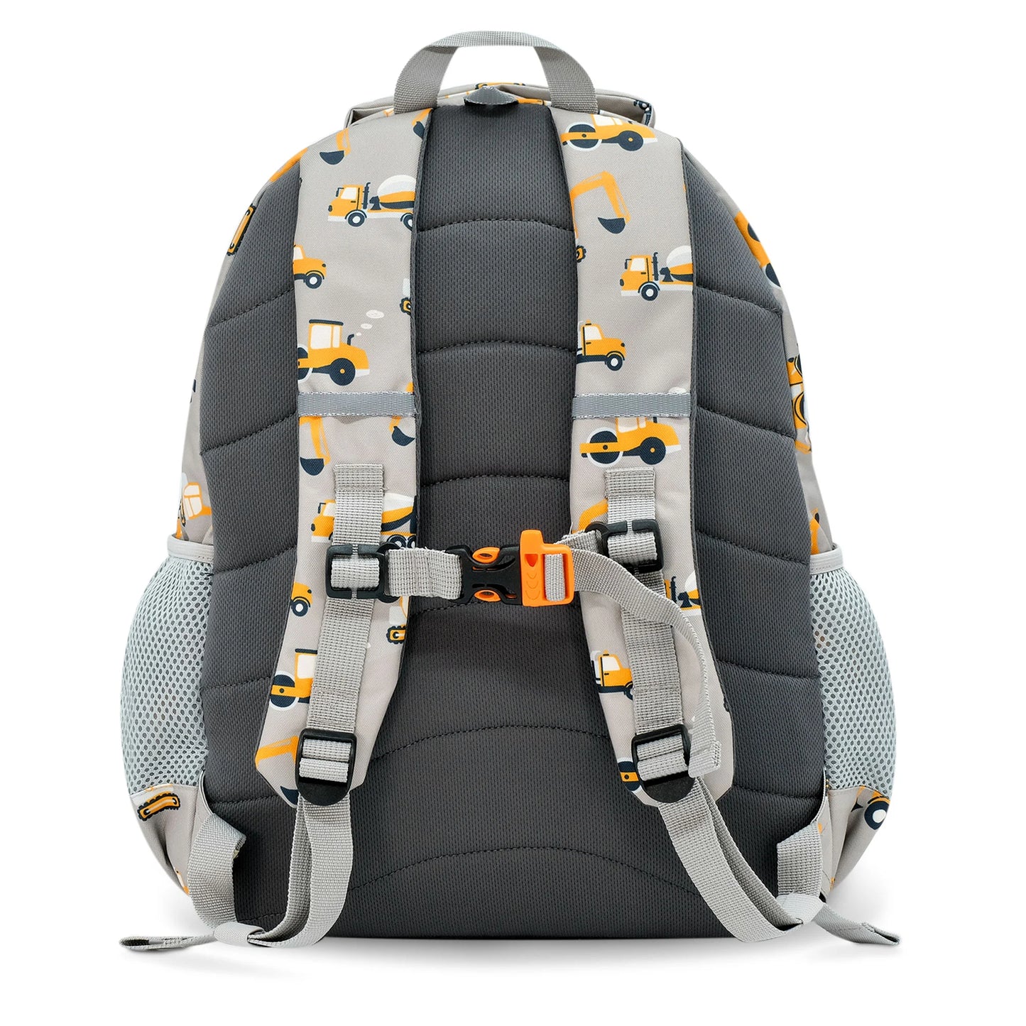 Little Xplorers Kids Backpack- Grey Construction