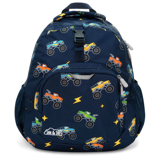 Little Xplorers Kids Backpack- Big Trucks