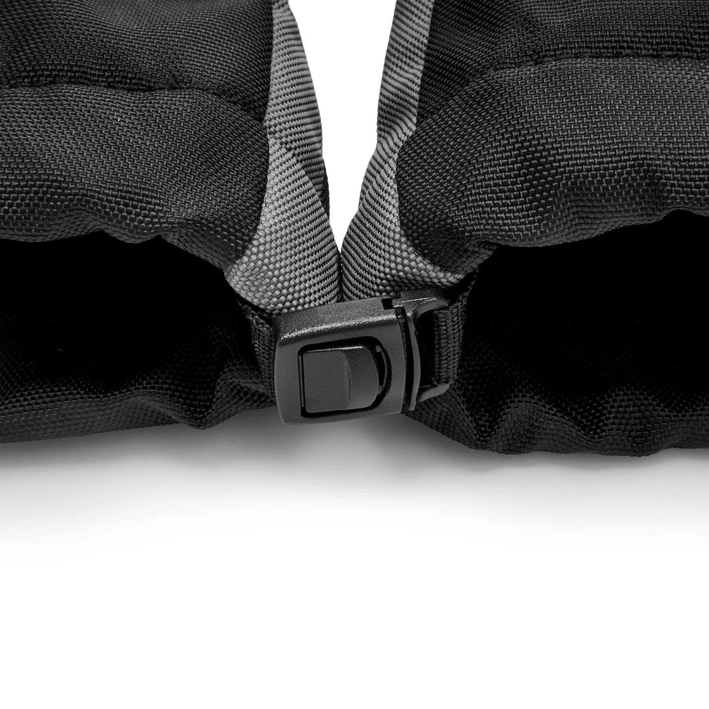 Kids Snow Mitts- Black/Grey