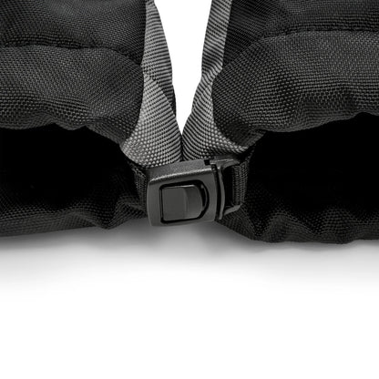 Kids Snow Mitts- Black/Grey