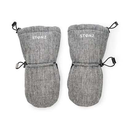 Kids Snow Mitts- Heather Grey