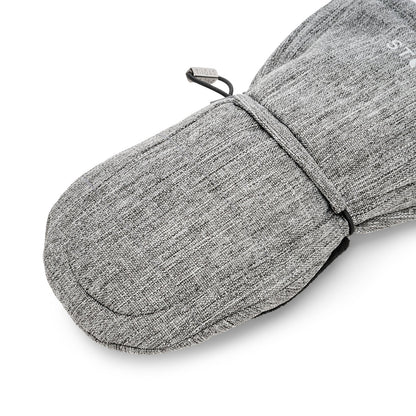 Kids Snow Mitts- Heather Grey