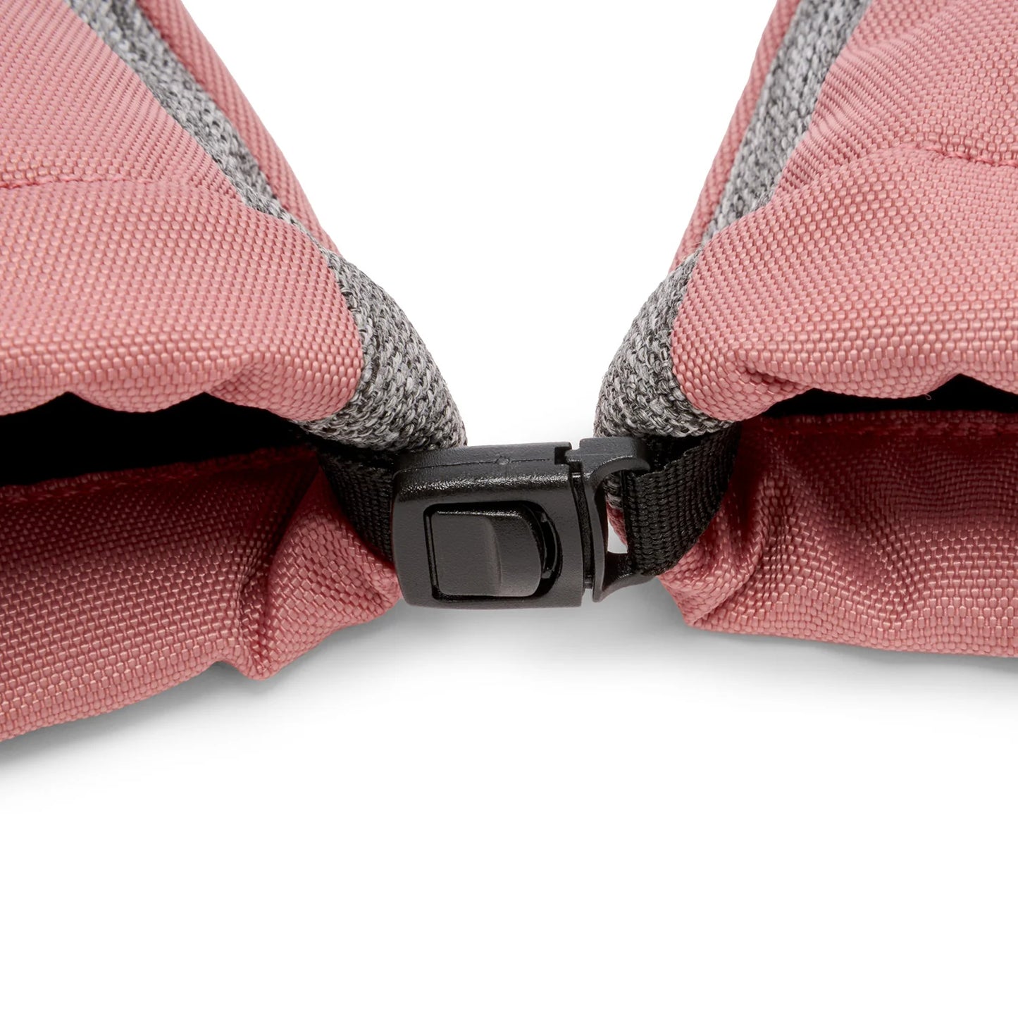 Kids Snow Mitts- Dusty Rose/Heather Grey