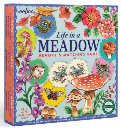 Life in a Meadow Memory and Matching Game