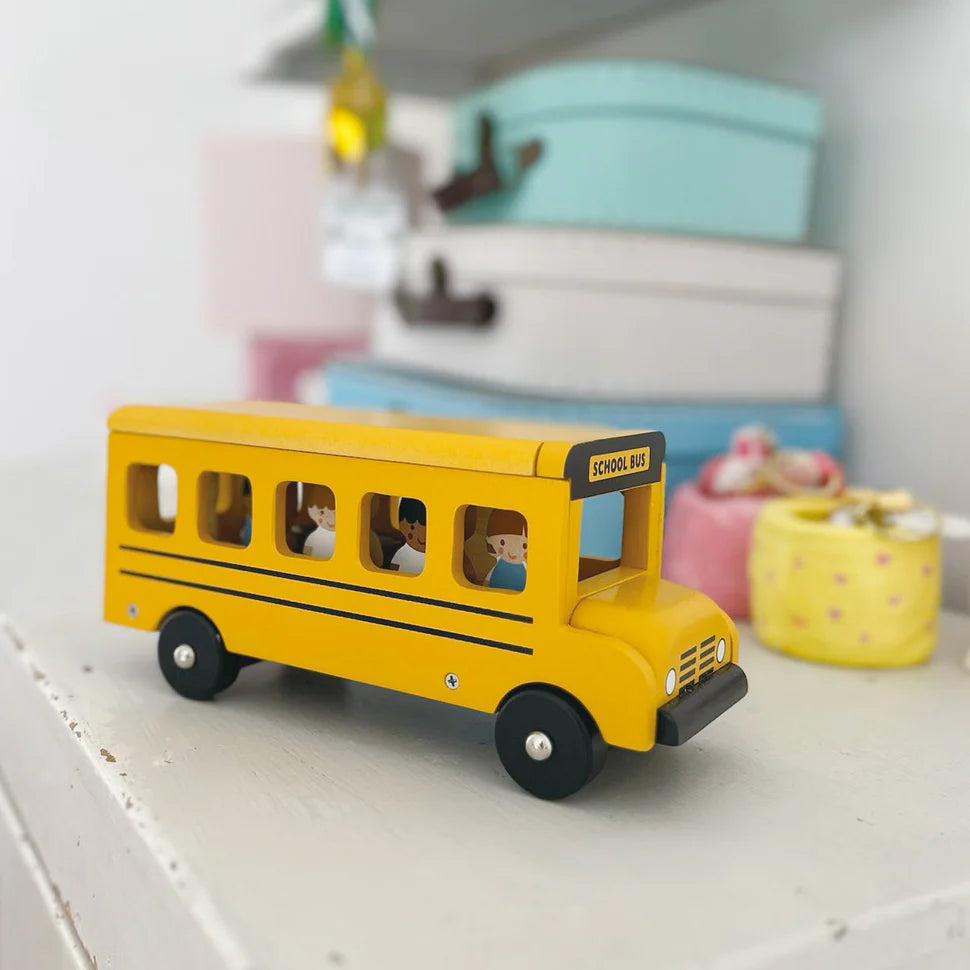 Little Friends Wooden School Bus