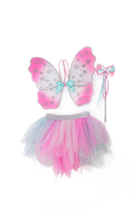 Think Mint Pink Skirt, Wings, & Wand Set