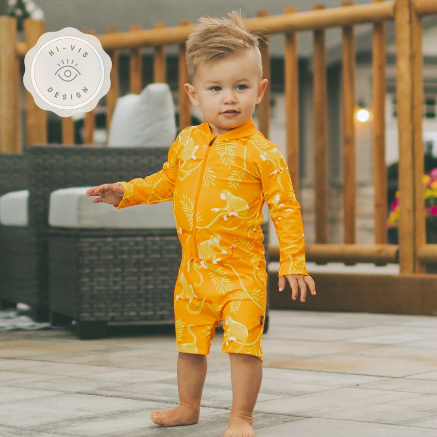 Swim-panzee Hi-Vis Shorty Sunsuit