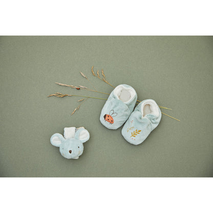 Mouse Bell Bracelet & Slipper Gift Set
