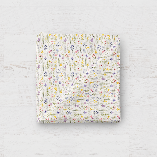 Bamboo Muslin Swaddle Blanket- Summer Field
