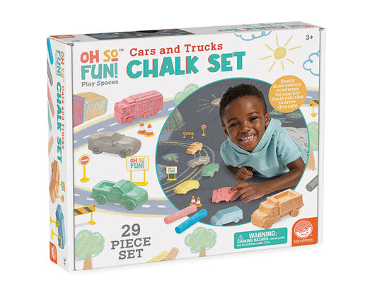 Cars and Trucks Chalk Set