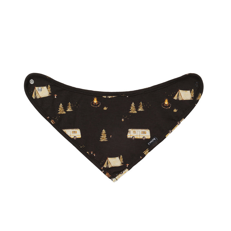 Bamboo Bandana Bib- Night Camp