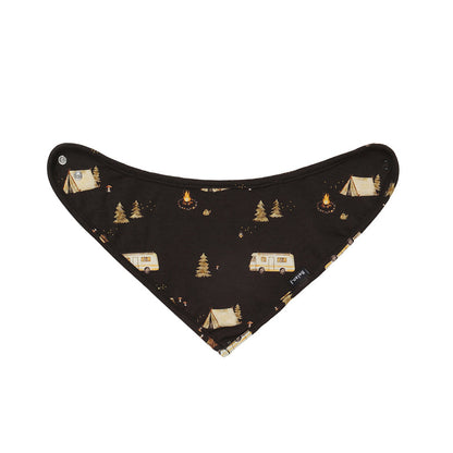 Bamboo Bandana Bib- Night Camp