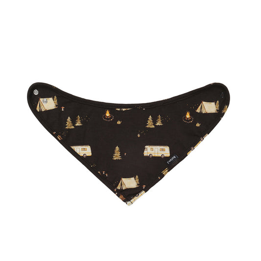 Bamboo Bandana Bib- Night Camp