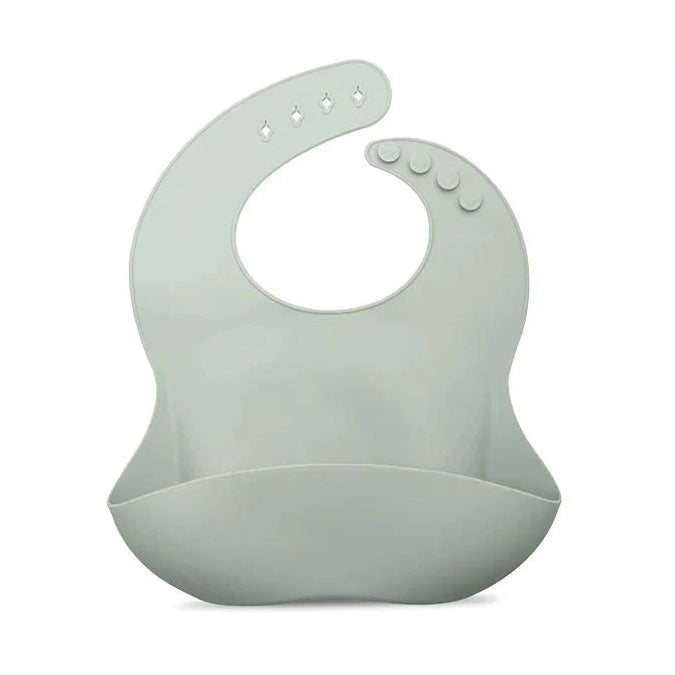 Silicone Bib- Leaf