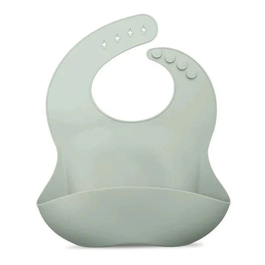 Silicone Bib- Leaf