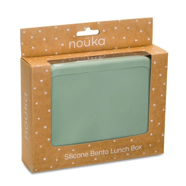 Divided Silicone Large Lunch Box- Leaf