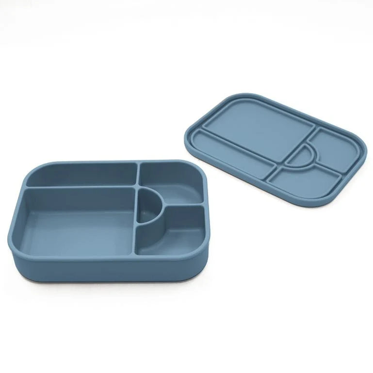 Divided Silicone Large Lunch Box- Wave