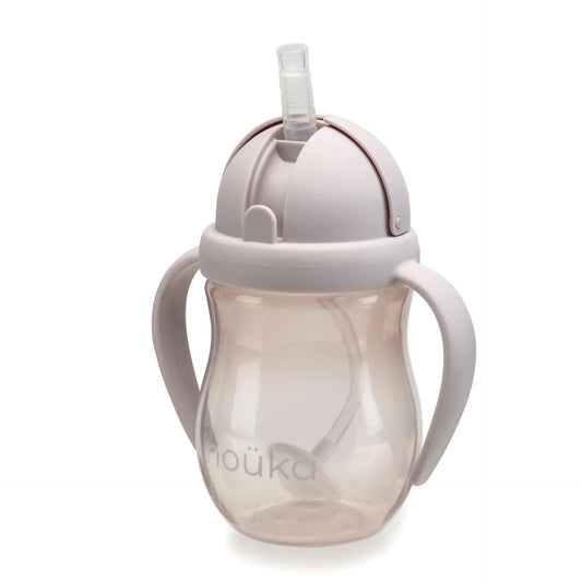 Non-Spill Weighted Straw Cup- Bloom